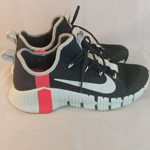 Nike Free Metcon 3 Dark Smoke Grey Crimson Men's 11.5 CJ0861-060 Shoes Sneakers - Picture 6 of 16